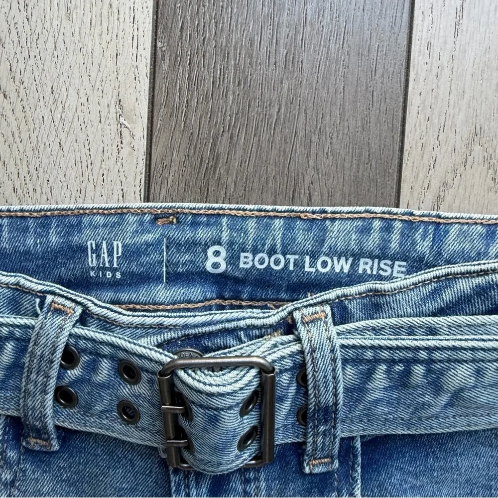 GAP KIDS BOOT LOW RISE JEANS SIZE 8 NWT